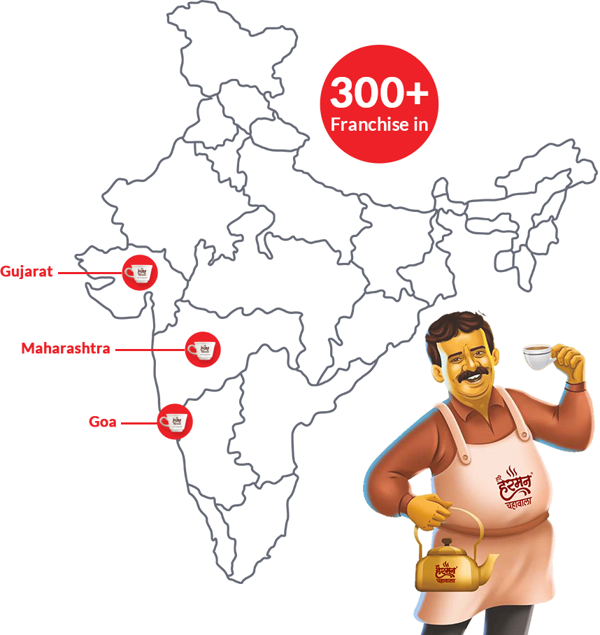 Map of Harman Chahawala franchises